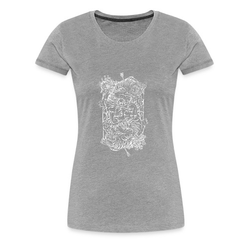 Tiger Print - Women's Premium T-Shirt