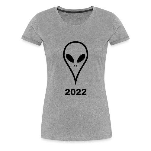 2022 fremtiden - hvad der vil ske? - Dame premium T-shirt