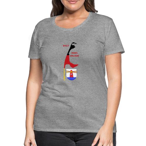 Sylt Insel Nordssee Urlaub - Frauen Premium T-Shirt