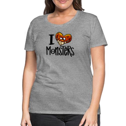 ilovemonsters - Frauen Premium T-Shirt