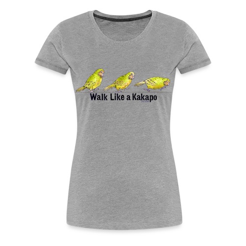 Kakapo Vogel - Women's Premium T-Shirt