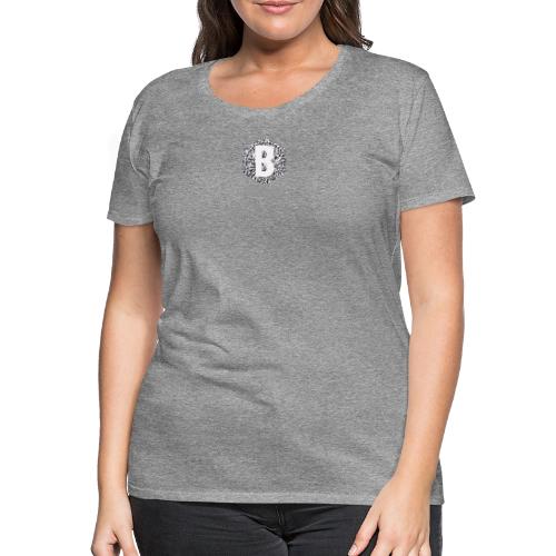 B brilliant grey - Vrouwen Premium T-shirt