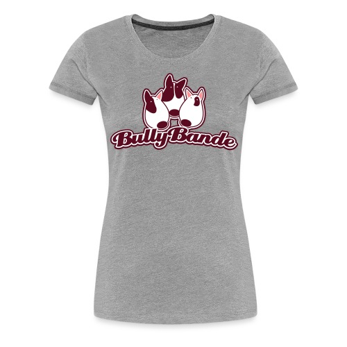 Bullterrier bullyBande - Frauen Premium T-Shirt