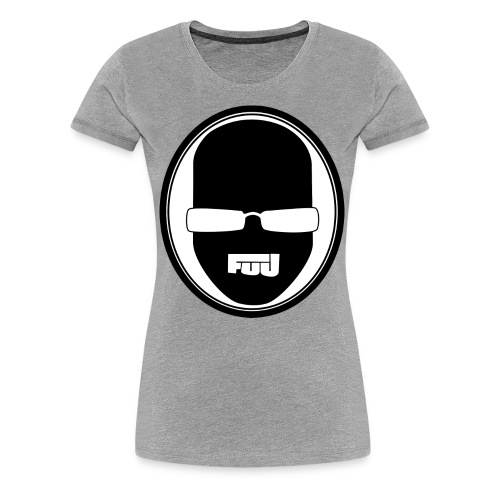 fuu kopflogo schwarz png - Frauen Premium T-Shirt