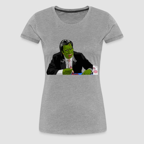 Puss Fiction zombies - Women's Premium T-Shirt