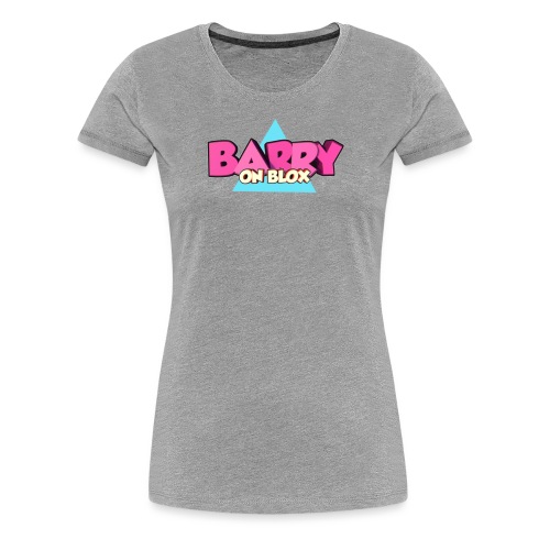 BarryOnBlox Official Merch - Women's Premium T-Shirt