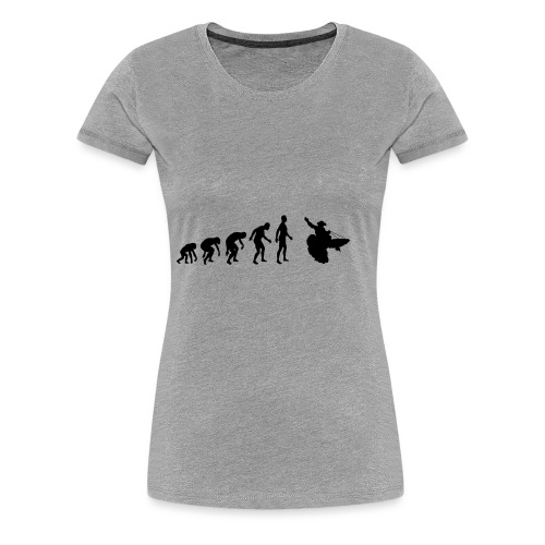 Guppy Cowboy - Der Guppyreiter - Frauen Premium T-Shirt