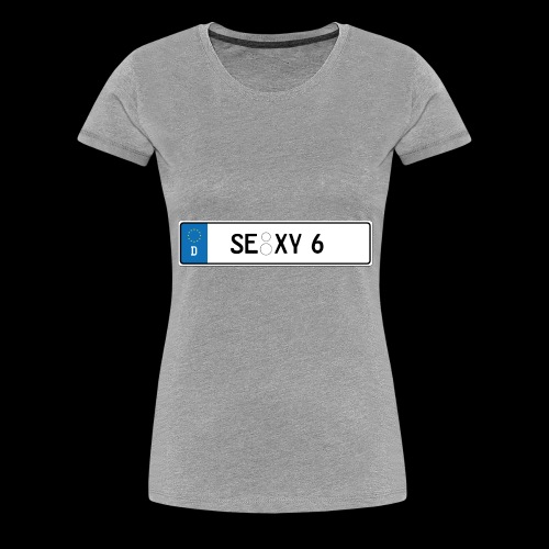 Kennzeichen Sexy - Frauen Premium T-Shirt