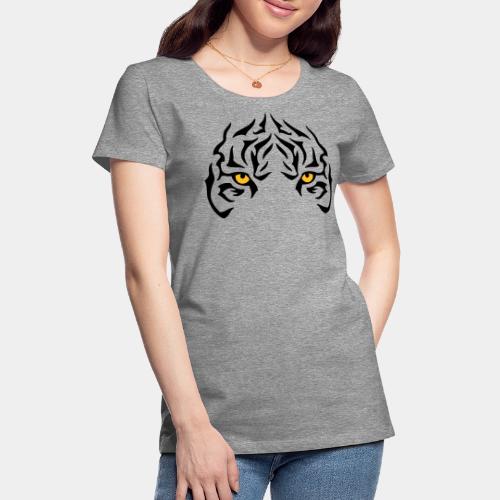 Le regard du tigre - T-shirt Premium Femme