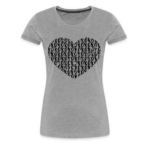 heart - love - Vrouwen Premium T-shirt