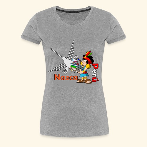 Nazca - Camiseta premium mujer