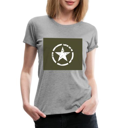 American Military Star - Maglietta Premium da donna