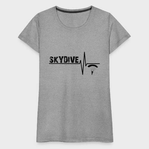 Skydive Pulse - Frauen Premium T-Shirt