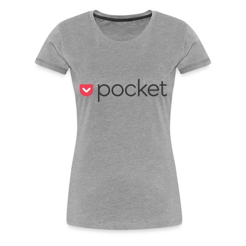 Pocket - T-shirt Premium Femme