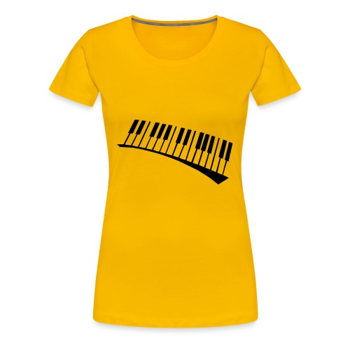 Piano - Camiseta premium mujer