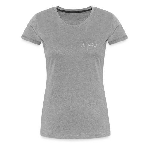Nini Kalo Signature Logo - Frauen Premium T-Shirt