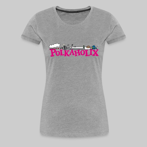 PHX Schriftzug + TV Man - T-shirt Premium Femme