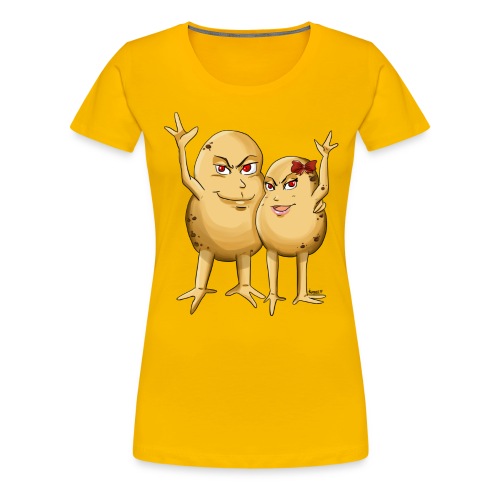 FAMILY patate - T-shirt Premium Femme