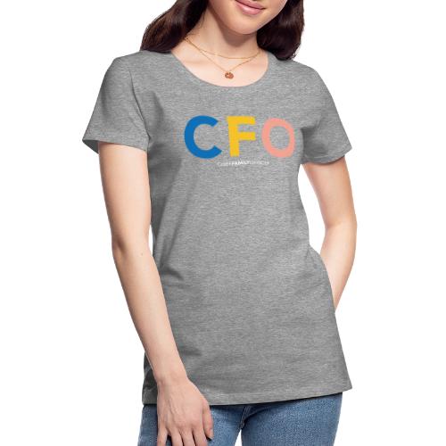CFO Collection by made4families (rose/weiss) - Frauen Premium T-Shirt
