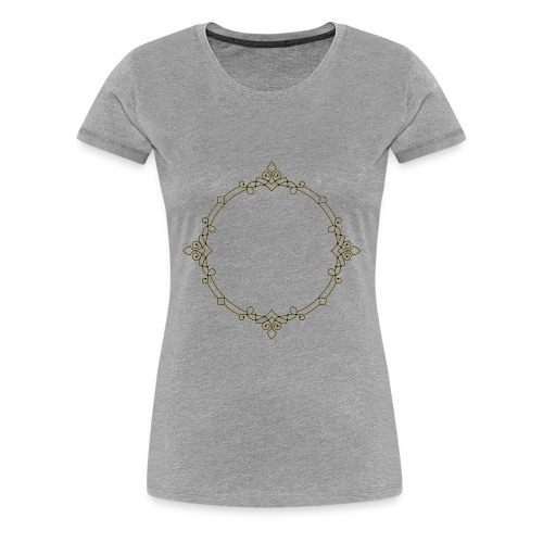 MONOGRACIA | BY VALORSTUDIO | - Vrouwen Premium T-shirt
