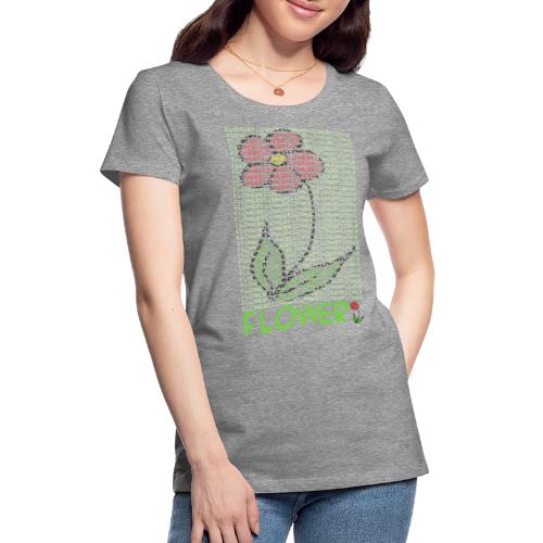 Flower - Frauen Premium T-Shirt