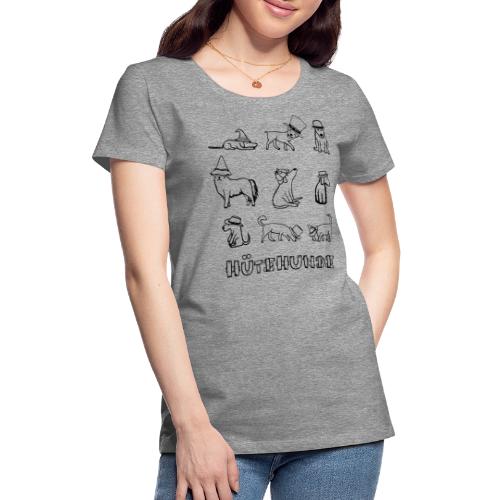 Hütehunde Hunde mit Hut Hundezüchter - Frauen Premium T-Shirt
