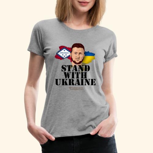 Ukraine Arkansas - Frauen Premium T-Shirt