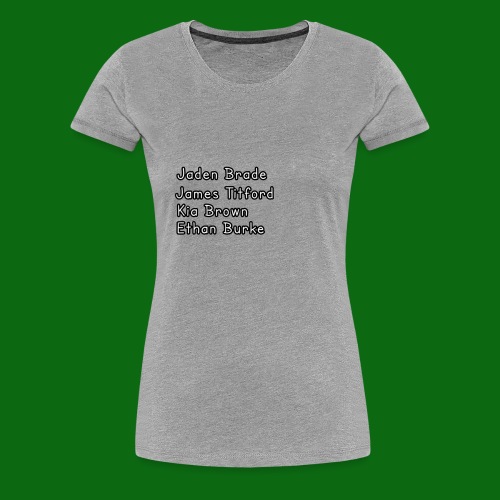 Glog names - Women's Premium T-Shirt