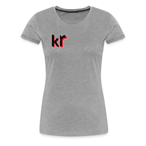 kevinrubinkie logo voor webshop - Vrouwen Premium T-shirt