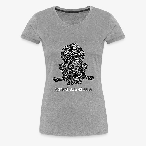 Tribal King MechAndCheese - Vrouwen Premium T-shirt