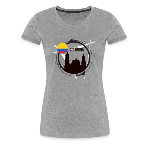 Kolumbien T-Shirt - Frauen Premium T-Shirt