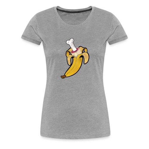 Die zwei Gesichter der Banane - Frauen Premium T-Shirt