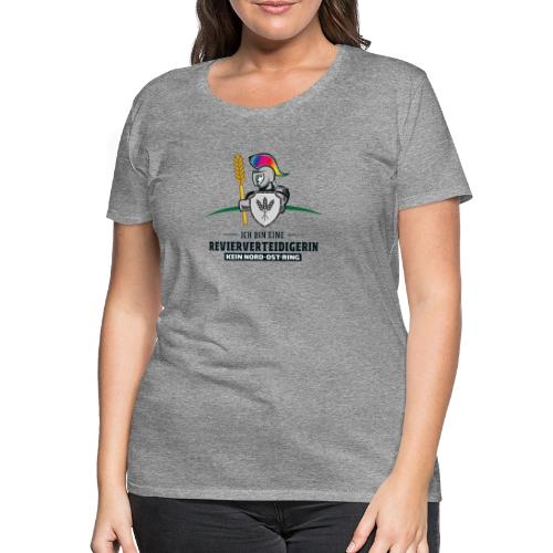 Revierverteidigerin Regenbogen - Frauen Premium T-Shirt