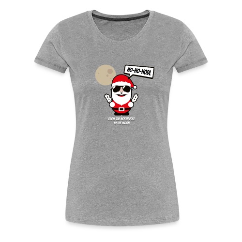 ho-ho-hodl-santa.png - Frauen Premium T-Shirt
