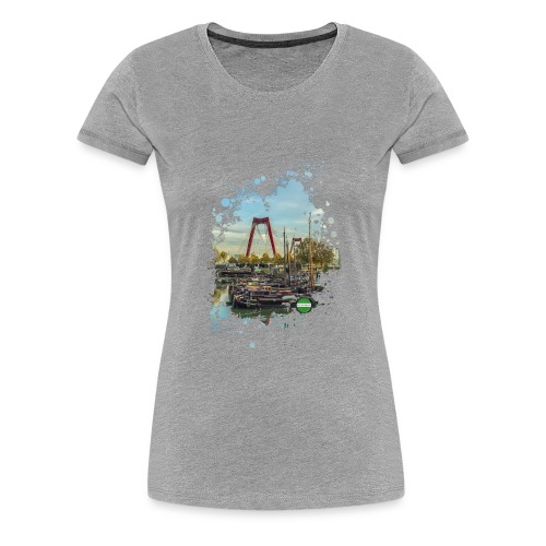 rotterdam splash oude haven 2mini fw - Vrouwen Premium T-shirt