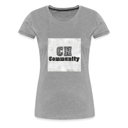 CN Community Logo - Vrouwen Premium T-shirt