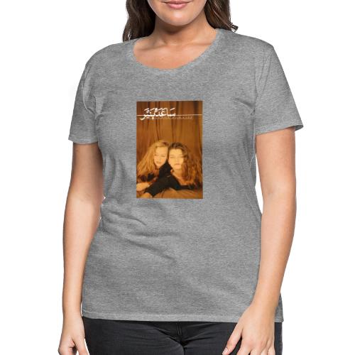 Poster - Saada Bonaire - posing at home - sepia - Frauen Premium T-Shirt