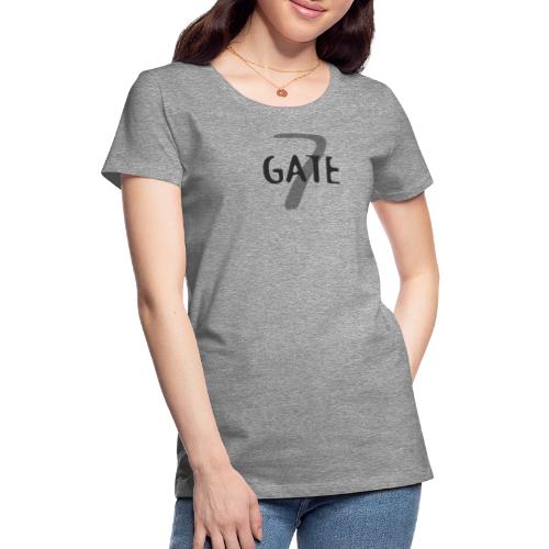 Gate-7 Logo dunkel - Frauen Premium T-Shirt