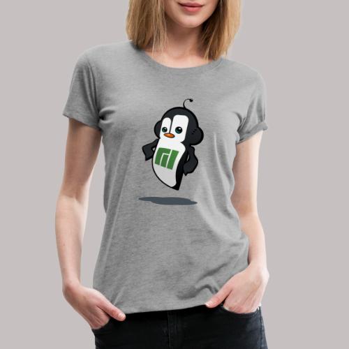 Manjaro Mascot confident right - Frauen Premium T-Shirt