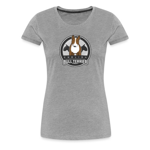 English Bull Terrier Front - Frauen Premium T-Shirt