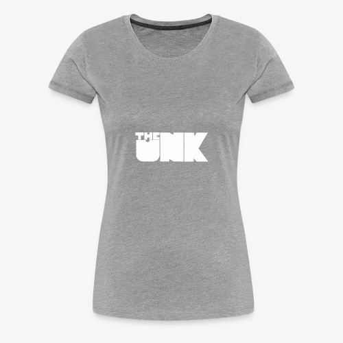 The Unk Wit Zonder Border - Vrouwen Premium T-shirt