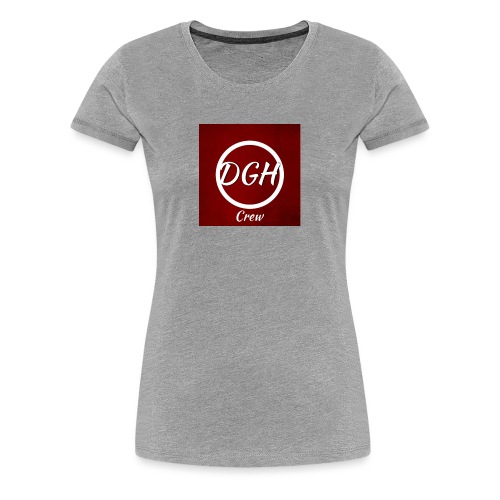 DGH rood - Vrouwen Premium T-shirt