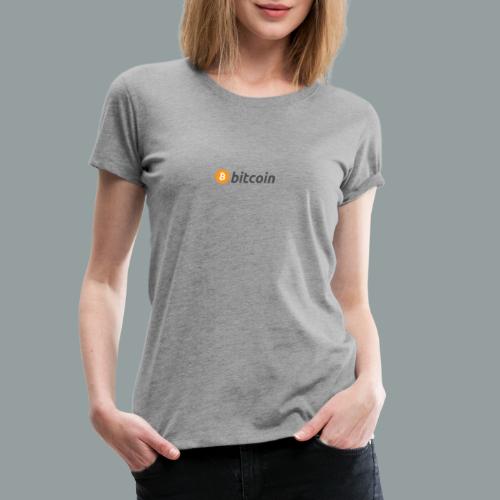 Bitcoin Logo #BTC - Camiseta premium mujer