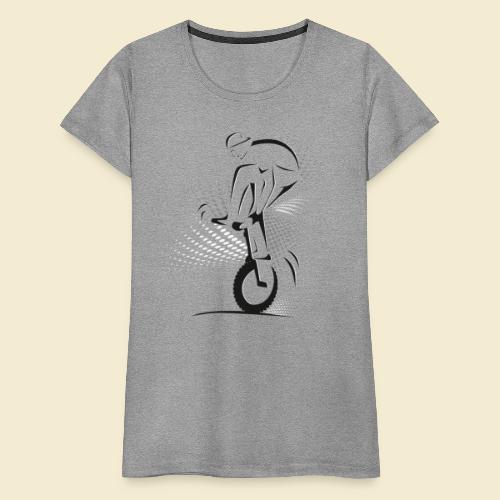 Einrad | Unicycling Freestyle Trick - Frauen Premium T-Shirt