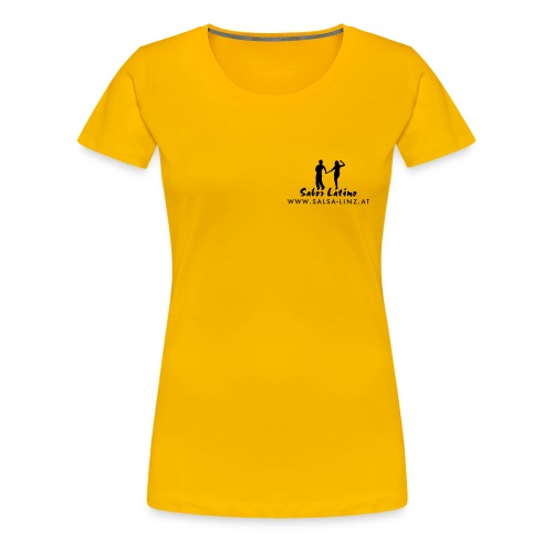 sabor latino tshirt vorne kurven10 - Frauen Premium T-Shirt