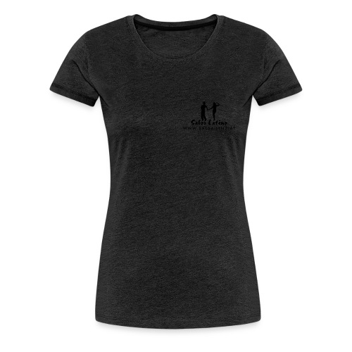 sabor latino tshirt vorne kurven10 - Frauen Premium T-Shirt