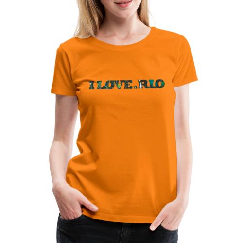 ILOVE.RIO TROPICAL N ° 3 - Women's Premium T-Shirt