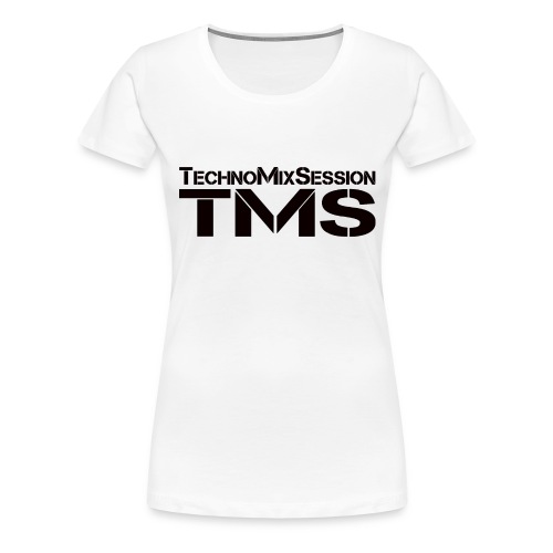 TMS-TechnoMixSession (Black) - Frauen Premium T-Shirt
