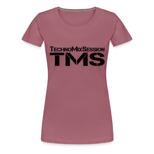 TMS-TechnoMixSession (Black) - Frauen Premium T-Shirt