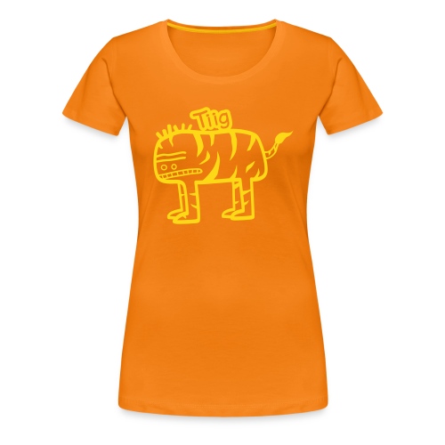 tigre - T-shirt Premium Femme